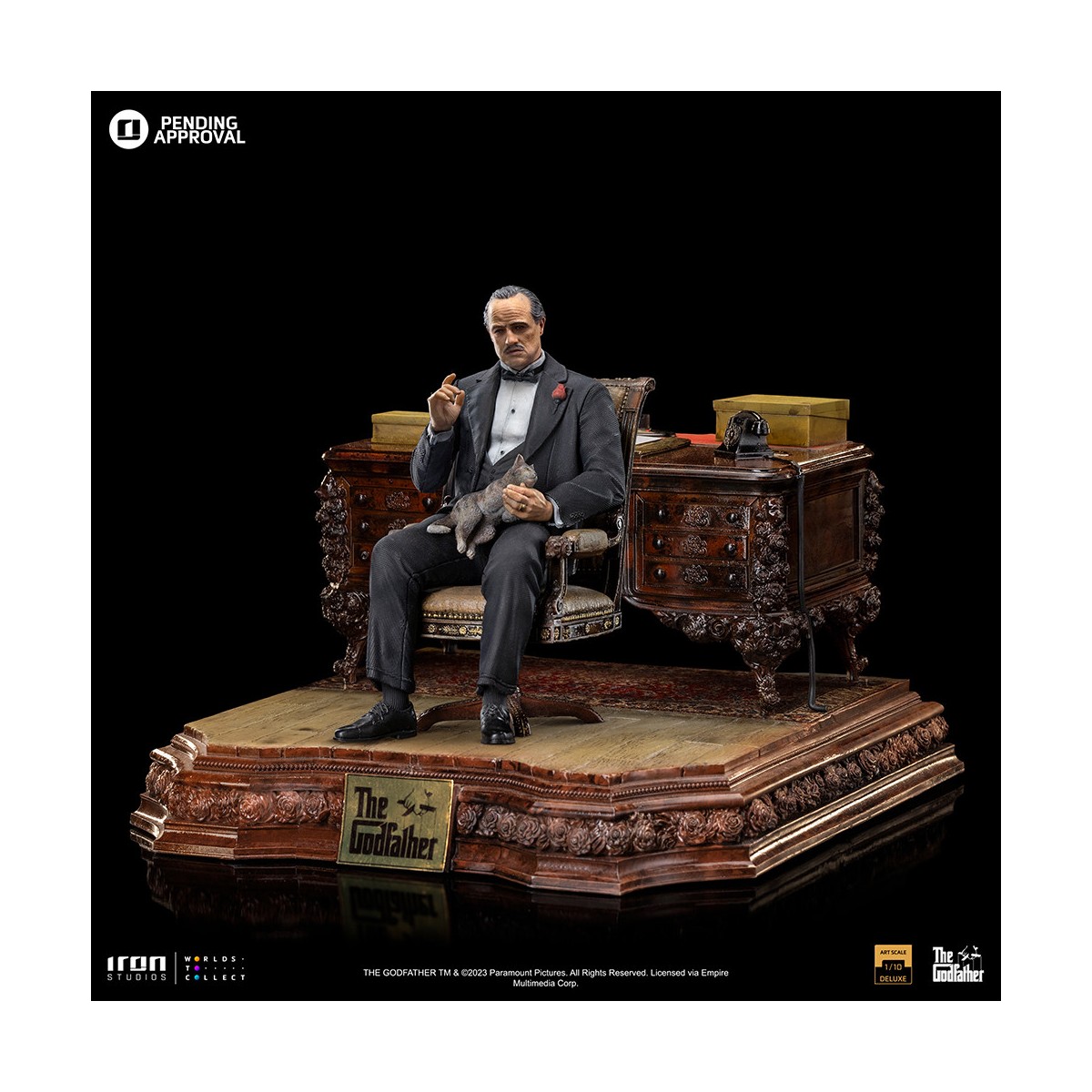 Iron Studios - Der Pate - Don Vito Corleone 1/10 Deluxe Art Scale
