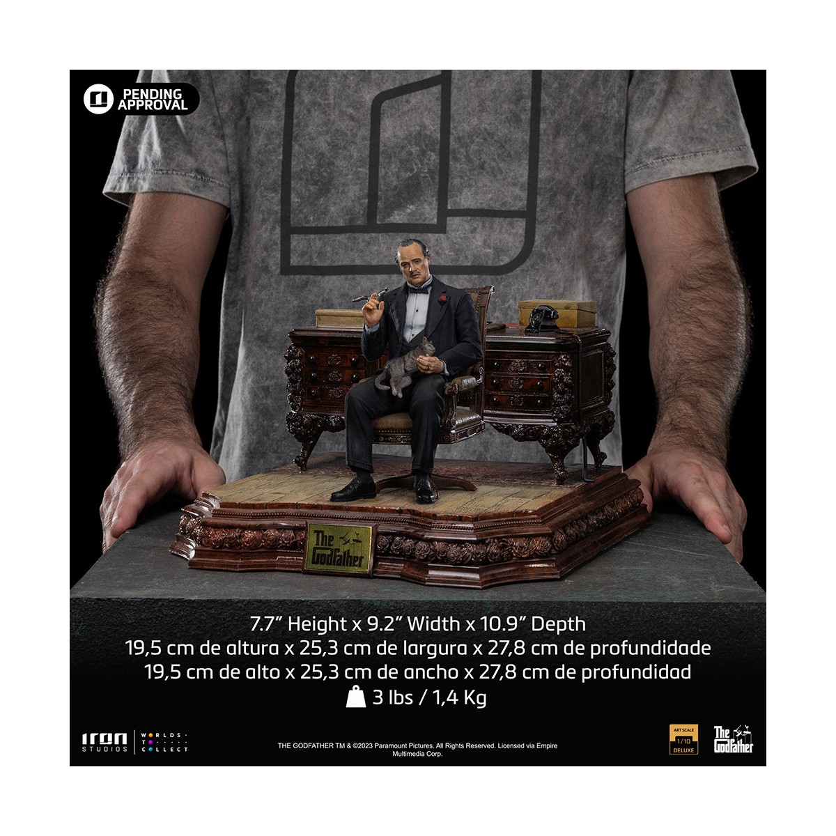 Iron Studios - Der Pate - Don Vito Corleone 1/10 Deluxe Art Scale
