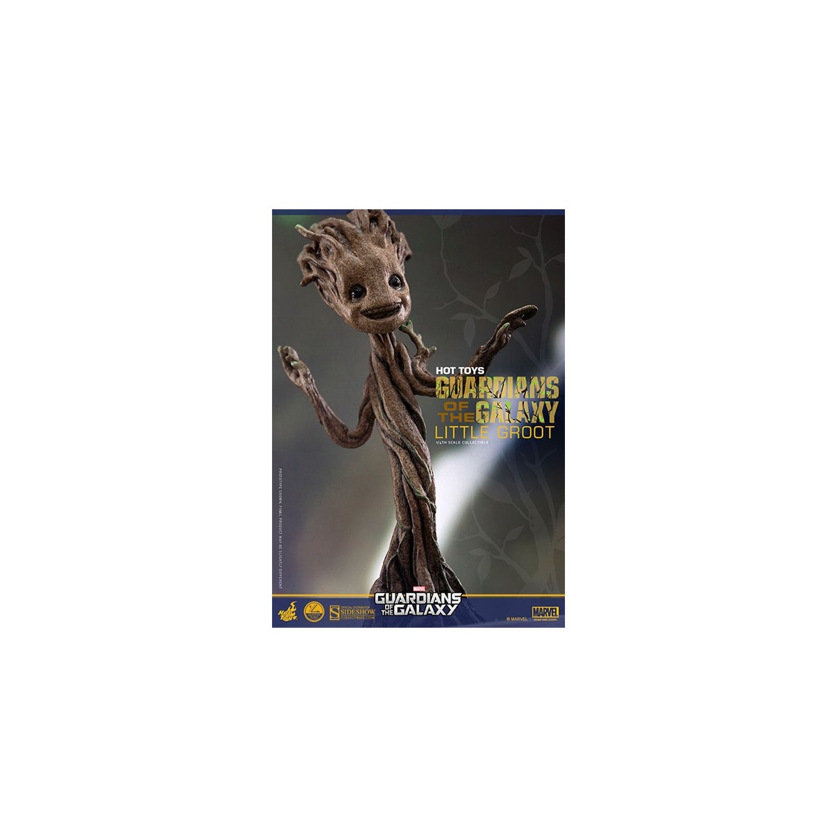 Hot Toys  Les Gardiens de la Galaxie figurine QS Series 1/4 Little Groot
