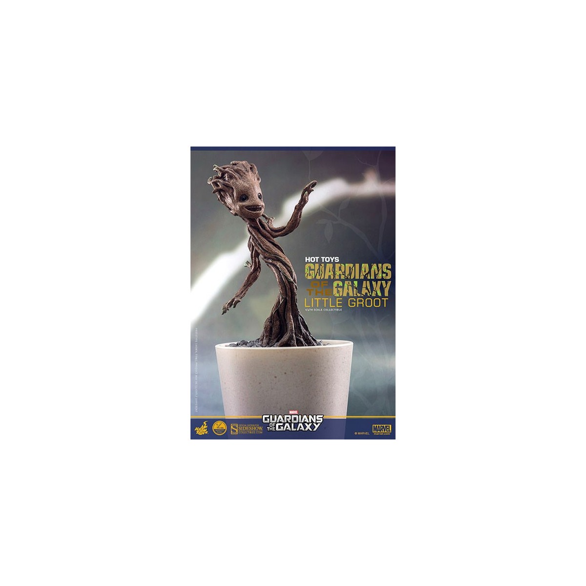 Hot Toys  Les Gardiens de la Galaxie figurine QS Series 1/4 Little Groot