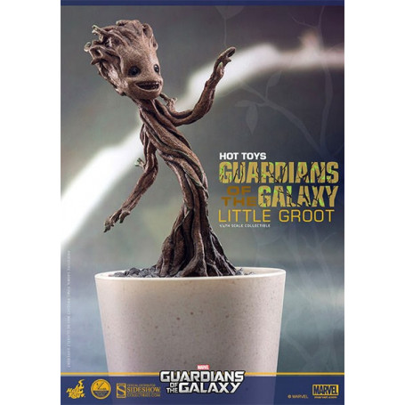 Hot Toys  Les Gardiens de la Galaxie figurine QS Series 1/4 Little Groot