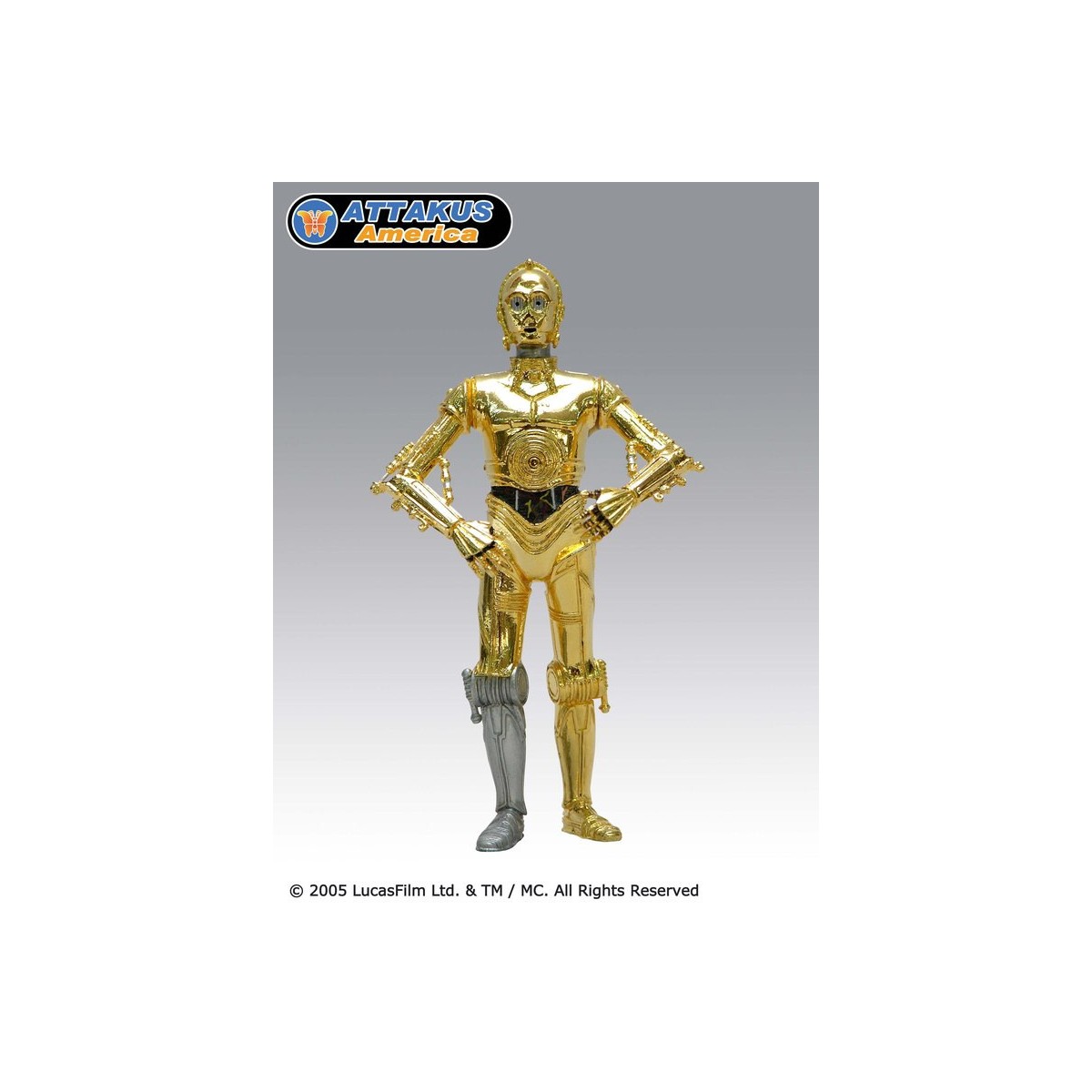 Attakus Metall - C3PO