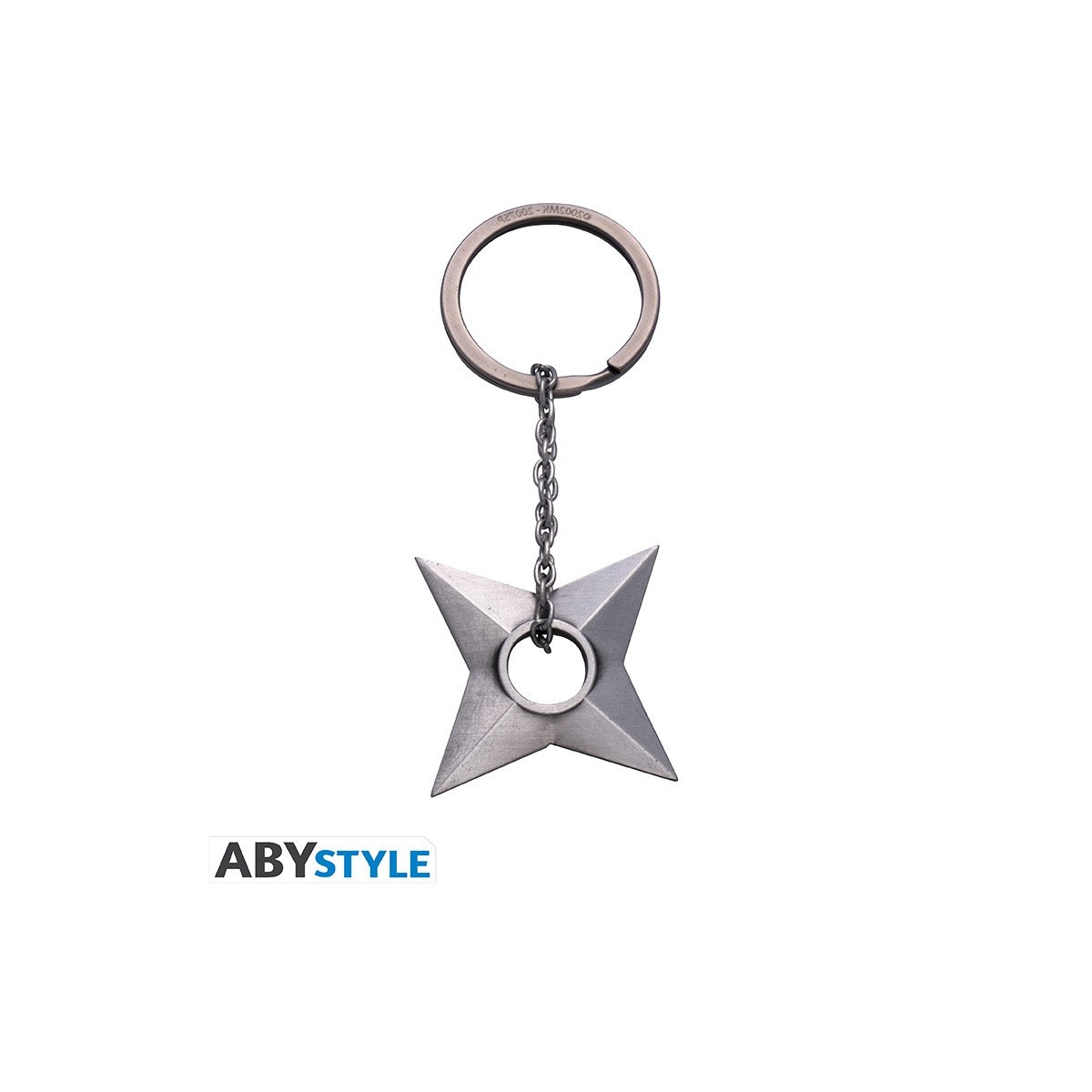 ABYstyle NARUTO SHIPPUDEN - 3D-Schlüsselanhänger "Shuriken Konoha"