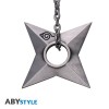 ABYstyle NARUTO SHIPPUDEN - 3D-Schlüsselanhänger "Shuriken Konoha"