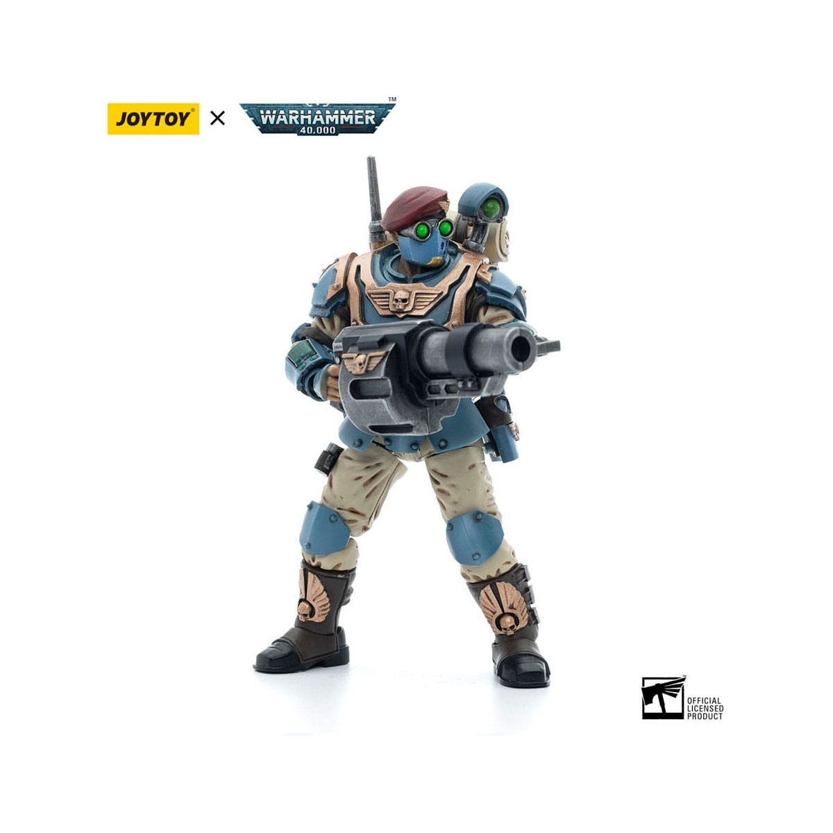 JoyToy Space Marines - Astra Militarum Tempestus - Scions Squad 55Th Kappic Eagles Grenadier 1/18 - Warhammer 40K