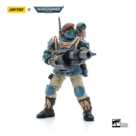 JoyToy Space Marines - Astra Militarum Tempestus - Scions Squad 55Th Kappic Eagles Grenadier 1/18 - Warhammer 40K