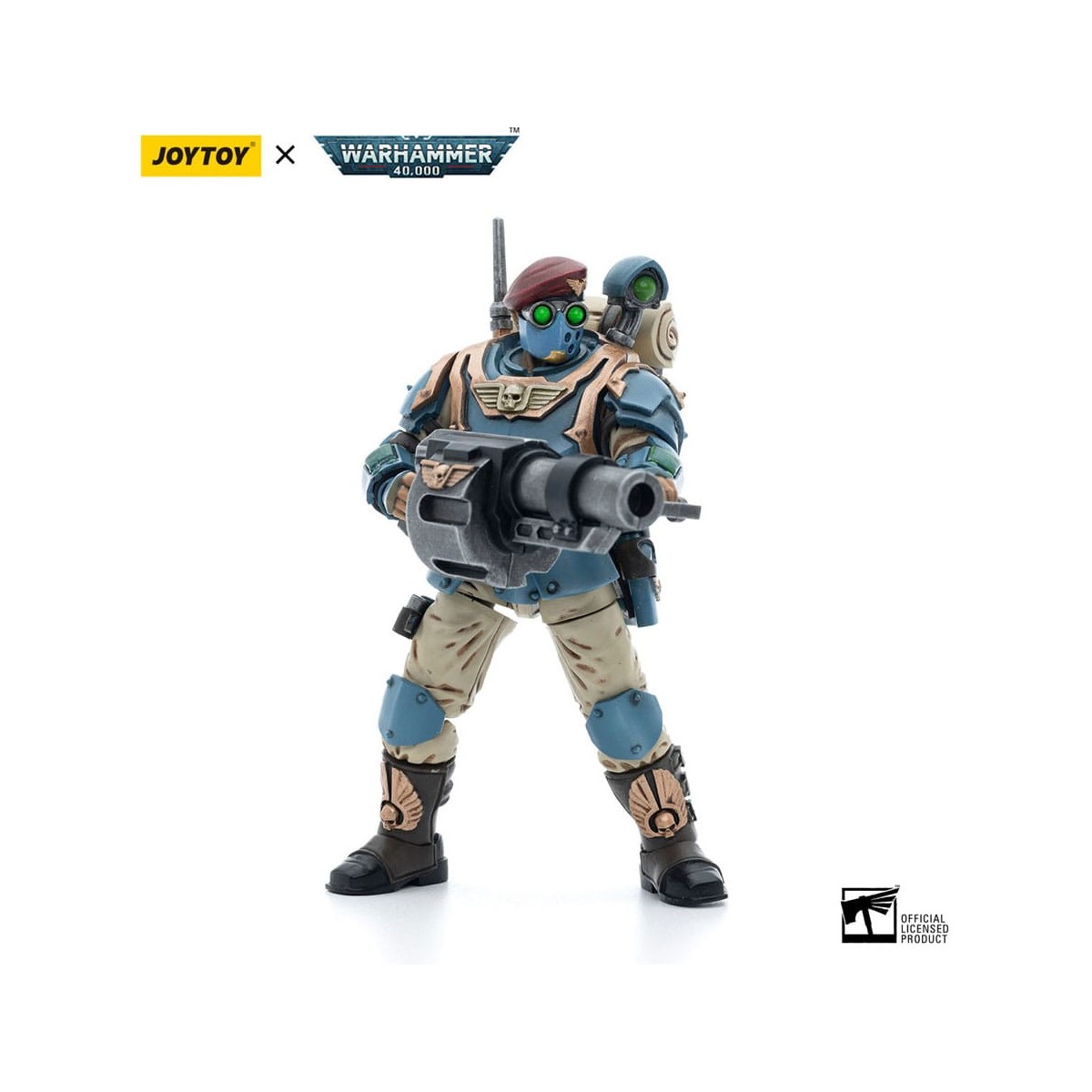 JoyToy Space Marines - Astra Militarum Tempestus - Scions Squad 55Th Kappic Eagles Grenadier 1/18 - Warhammer 40K
