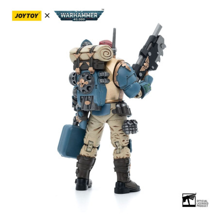 JoyToy Space Marines - Astra Militarum Tempestus - Scions Squad 55Th Kappic Eagles Medic 1/18 - Warhammer 40K