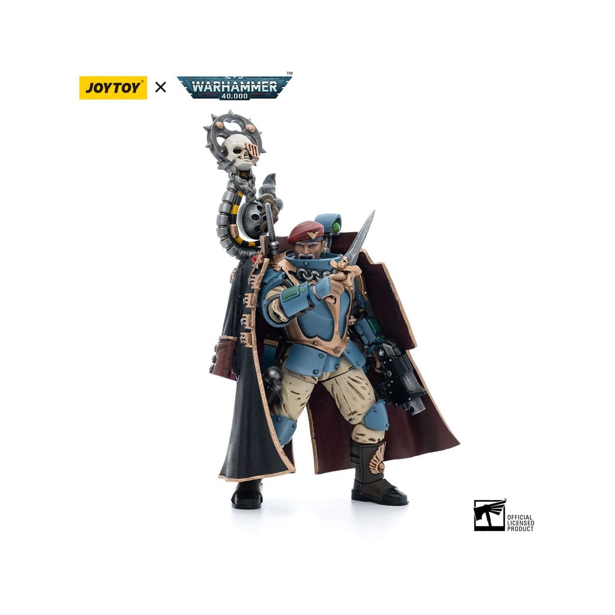 JoyToy Space Marines - Astra Militarum Tempestus - Scions Squad 55Th Kappic Eagles Tempestor Prime 1/18 - Warhammer 40K