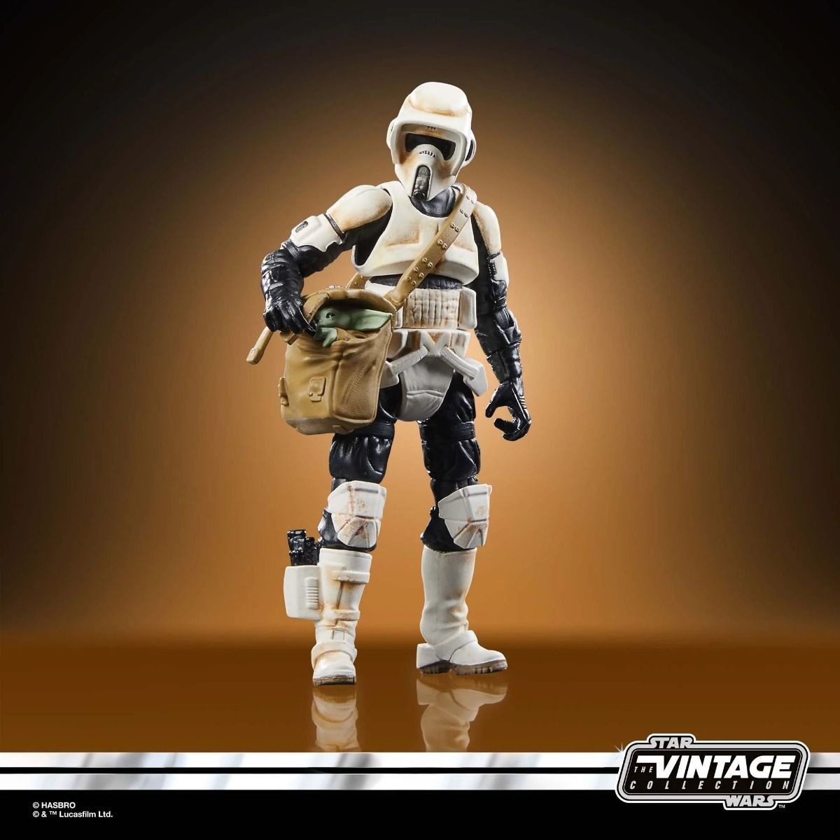 Hasbro - Star Wars The Vintage Collection - Speeder Bike, Scout Trooper & Grogu - The Mandalorian