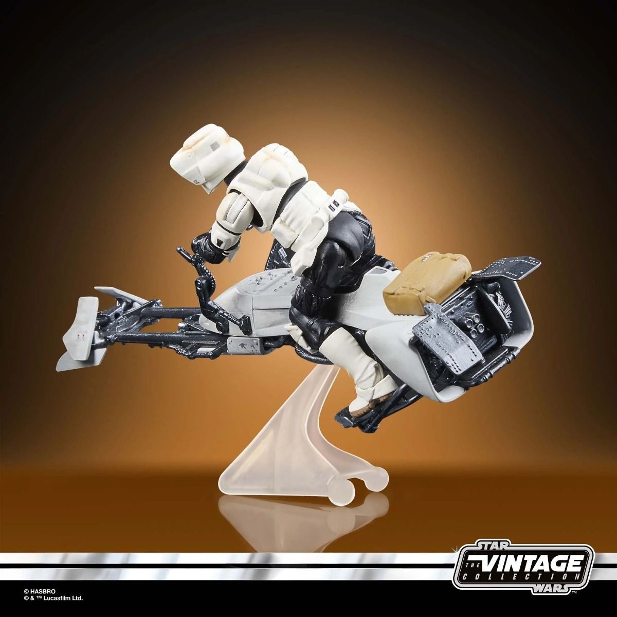 Hasbro - Star Wars The Vintage Collection - Speeder Bike, Scout Trooper & Grogu - The Mandalorian
