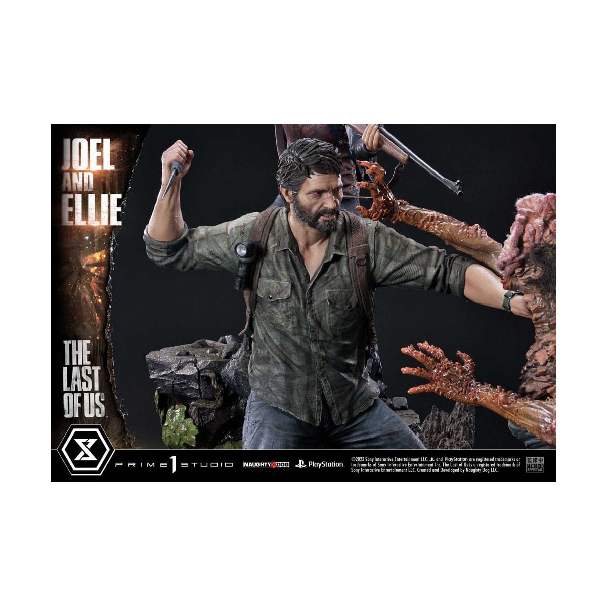 Prime 1 - Joel & Ellie Deluxe Bonus Version (The Last of Us Part I) 1/4 Ultimate Premium Masterline Series
