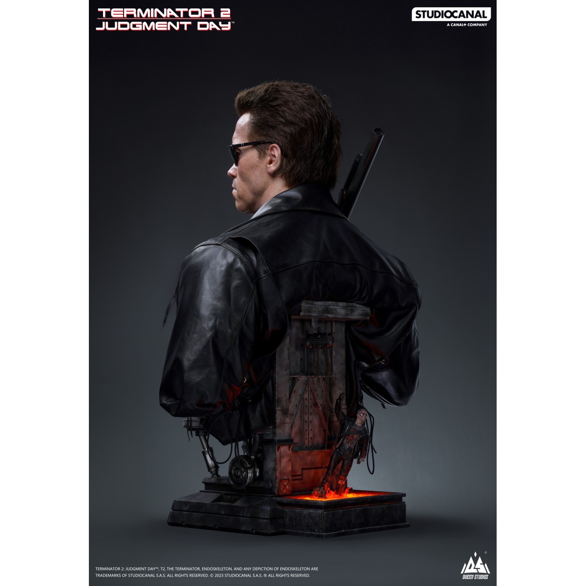 Infinity Studio - Terminator: Dark Fate - T-800 Life Size Bust