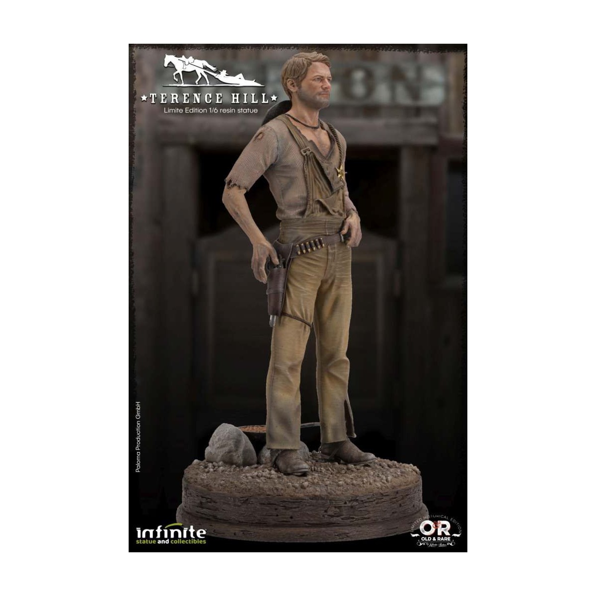 Infinite Statue - Terence hill - OLD&RARE 1/6 Resin Statue
