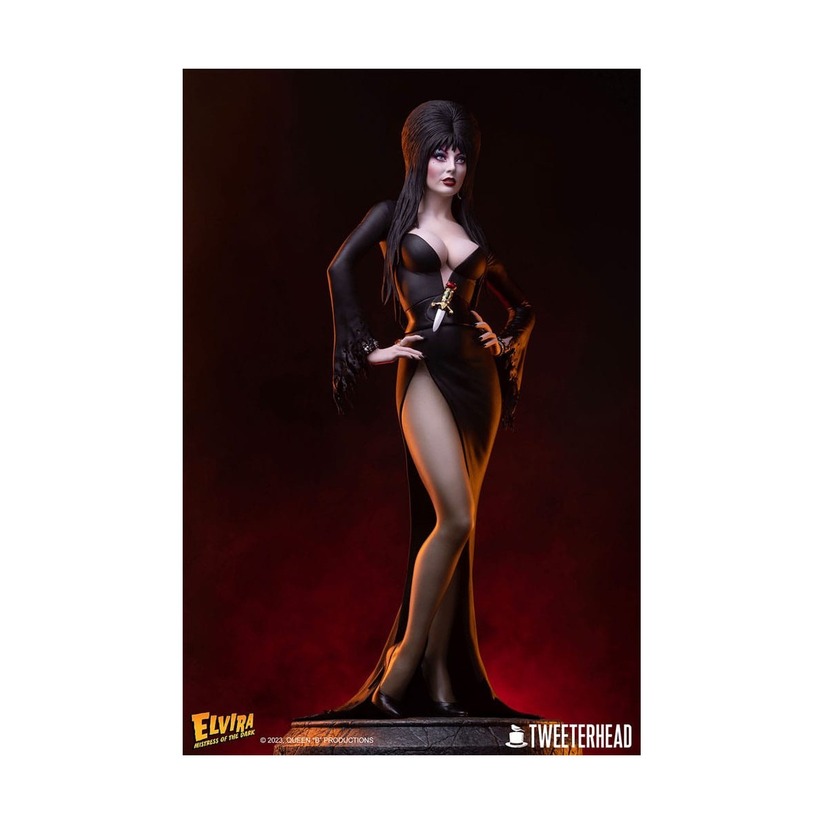 Tweeterhead - Elvira: Mistress of the Dark Statue 1/4