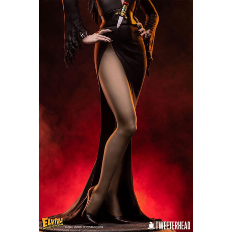 Tweeterhead - Elvira: Mistress of the Dark Statue 1/4
