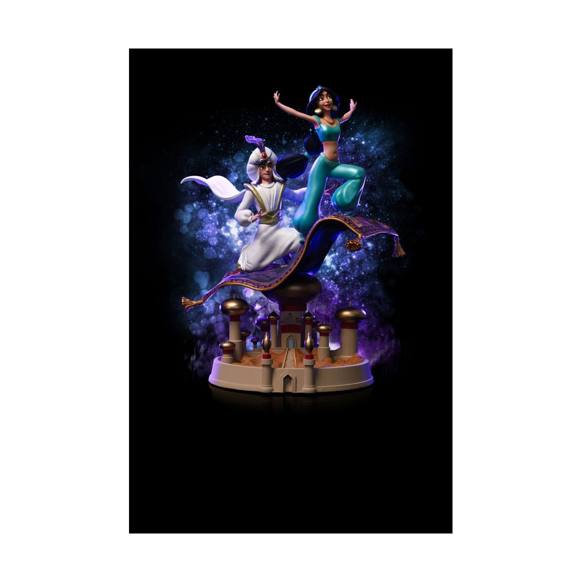 Iron Studios Disney Classics - Aladdin und Jasmin BDS Art Scale 1/10
