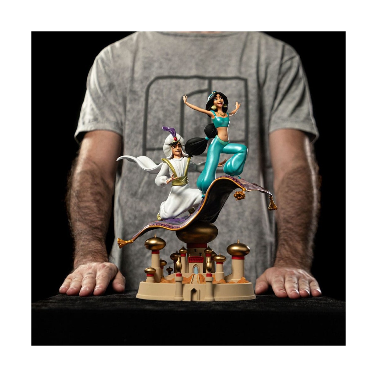 Iron Studios Disney Classics - Aladdin und Jasmin BDS Art Scale 1/10