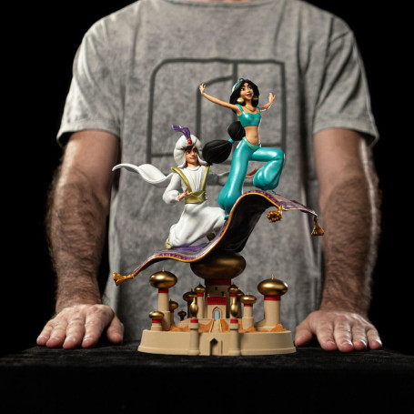 Iron Studios Disney Classics - Aladdin und Jasmin BDS Art Scale 1/10