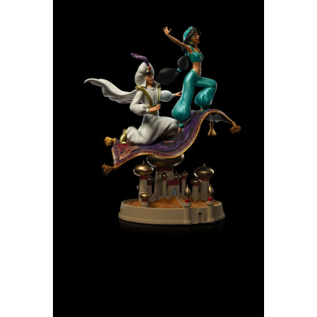 Iron Studios Disney Classics - Aladdin und Jasmin BDS Art Scale 1/10