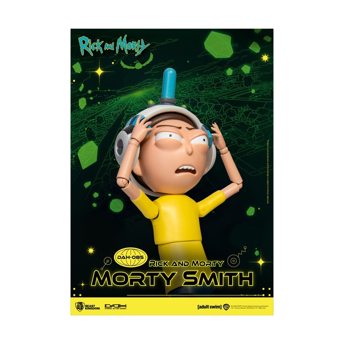 Beast Kingdom - Rick and Morty - Morty Smith Dynamic Action Heroes