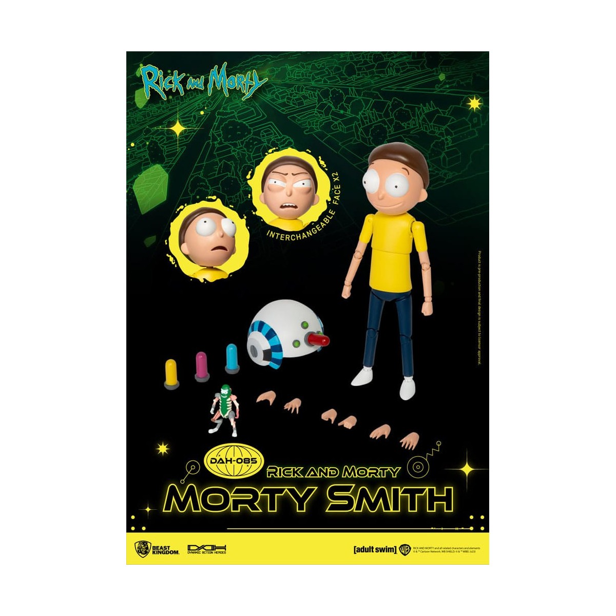 Beast Kingdom - Rick and Morty - Morty Smith Dynamic Action Heroes
