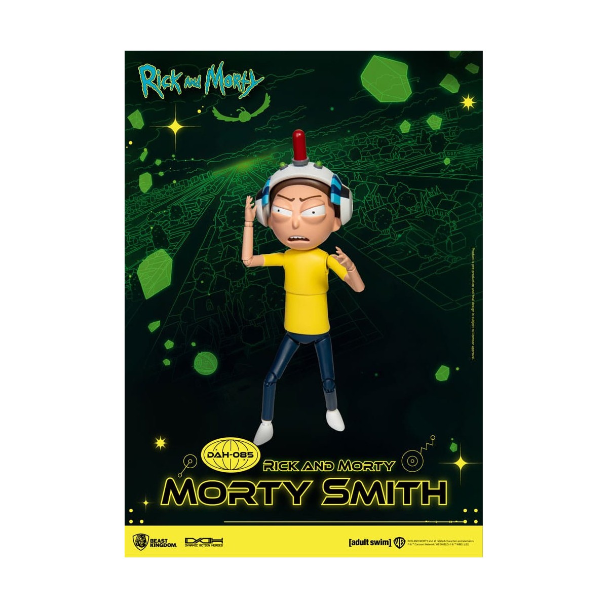 Beast Kingdom - Rick and Morty - Morty Smith Dynamic Action Heroes