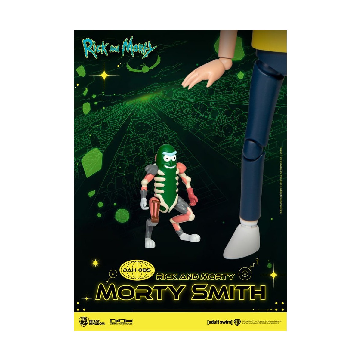 Beast Kingdom - Rick and Morty - Morty Smith Dynamic Action Heroes