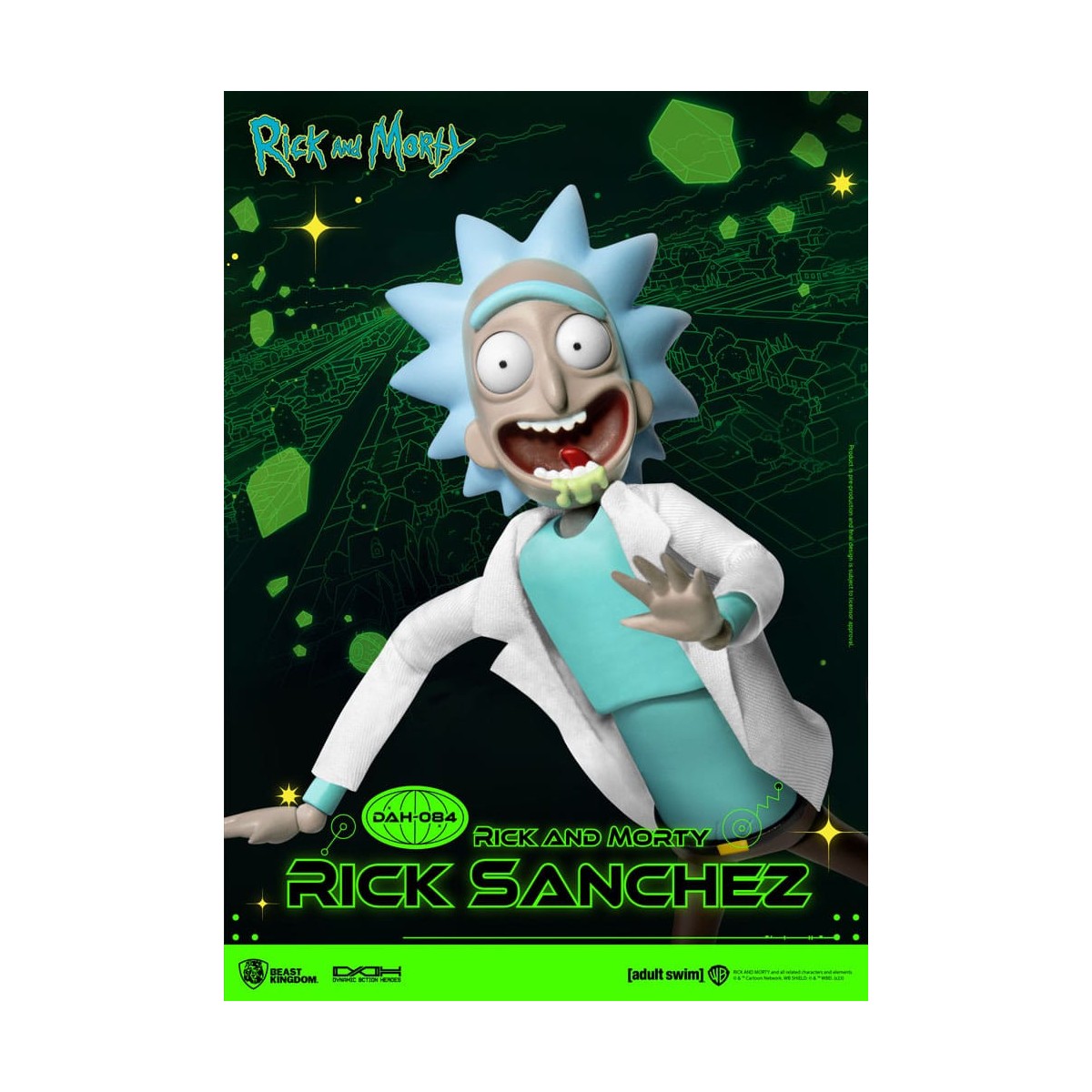 Beast Kingdom - Rick and Morty - Rick Sanchez Dynamic Action Heroes