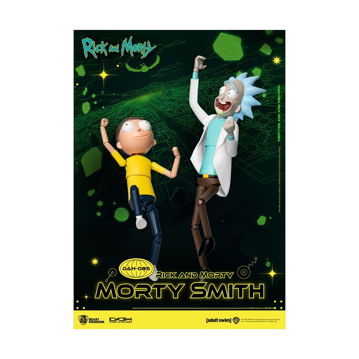 Beast Kingdom - Rick and Morty - Rick Sanchez Dynamic Action Heroes