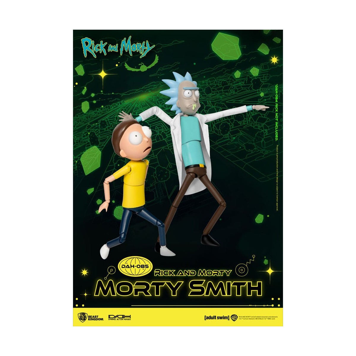 Beast Kingdom - Rick and Morty - Rick Sanchez Dynamic Action Heroes