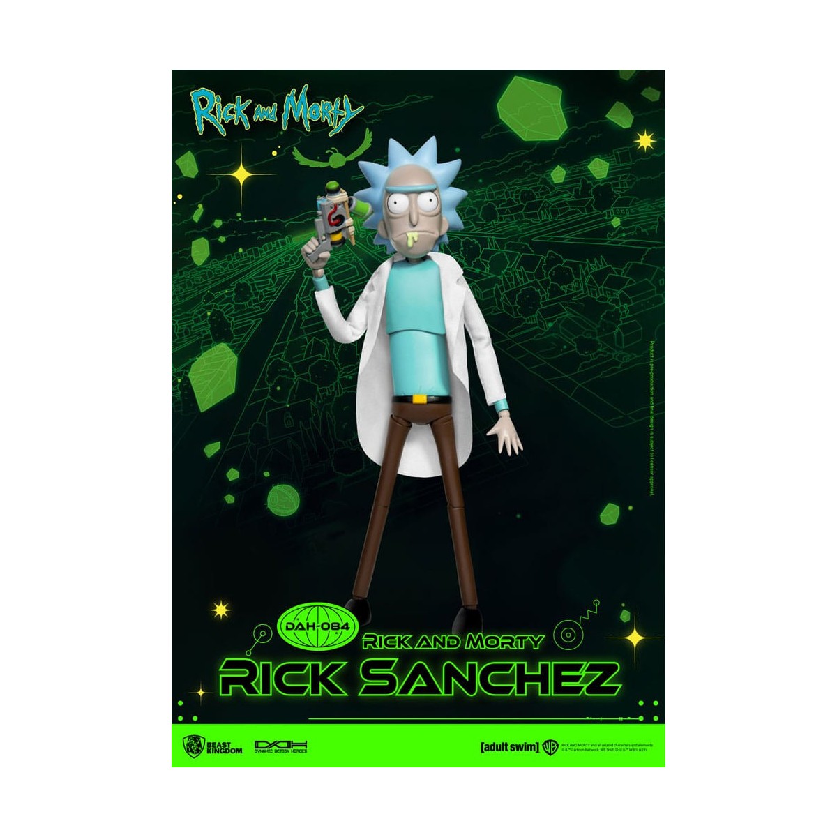 Beast Kingdom - Rick and Morty - Rick Sanchez Dynamic Action Heroes