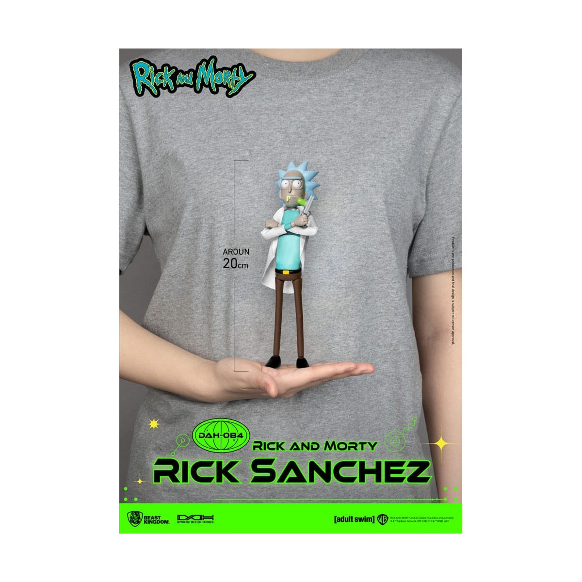 Beast Kingdom - Rick and Morty - Rick Sanchez Dynamic Action Heroes