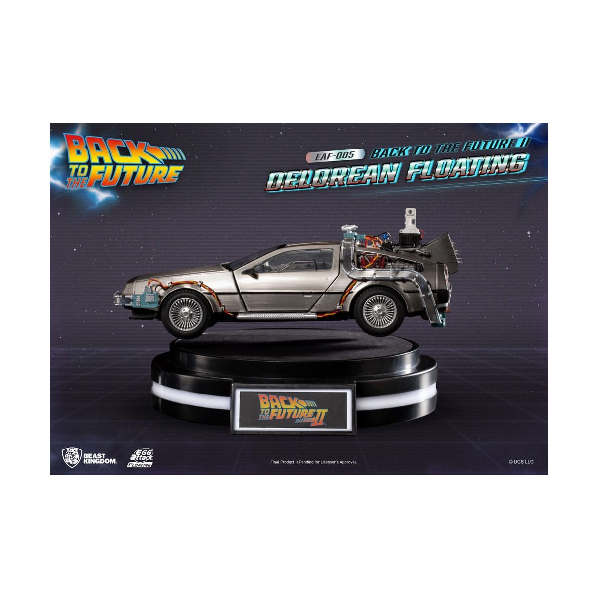 Beast Kingdom - Egg Attack Floating Back to the Future II DeLorean Standard Version