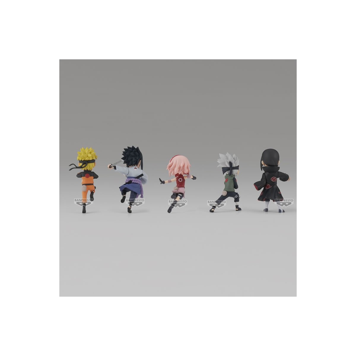 Banpresto Naruto - WCF NARUTO SHIPPUDEN - Serie von 5 Figuren