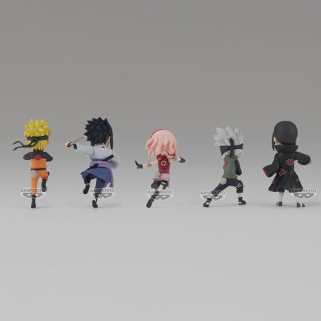 Banpresto Naruto - WCF NARUTO SHIPPUDEN - Serie von 5 Figuren