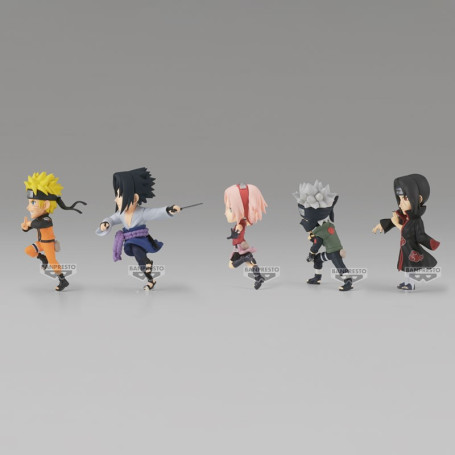 Banpresto Naruto - WCF NARUTO SHIPPUDEN - Serie von 5 Figuren