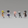 Banpresto Naruto - WCF NARUTO SHIPPUDEN - Serie von 5 Figuren
