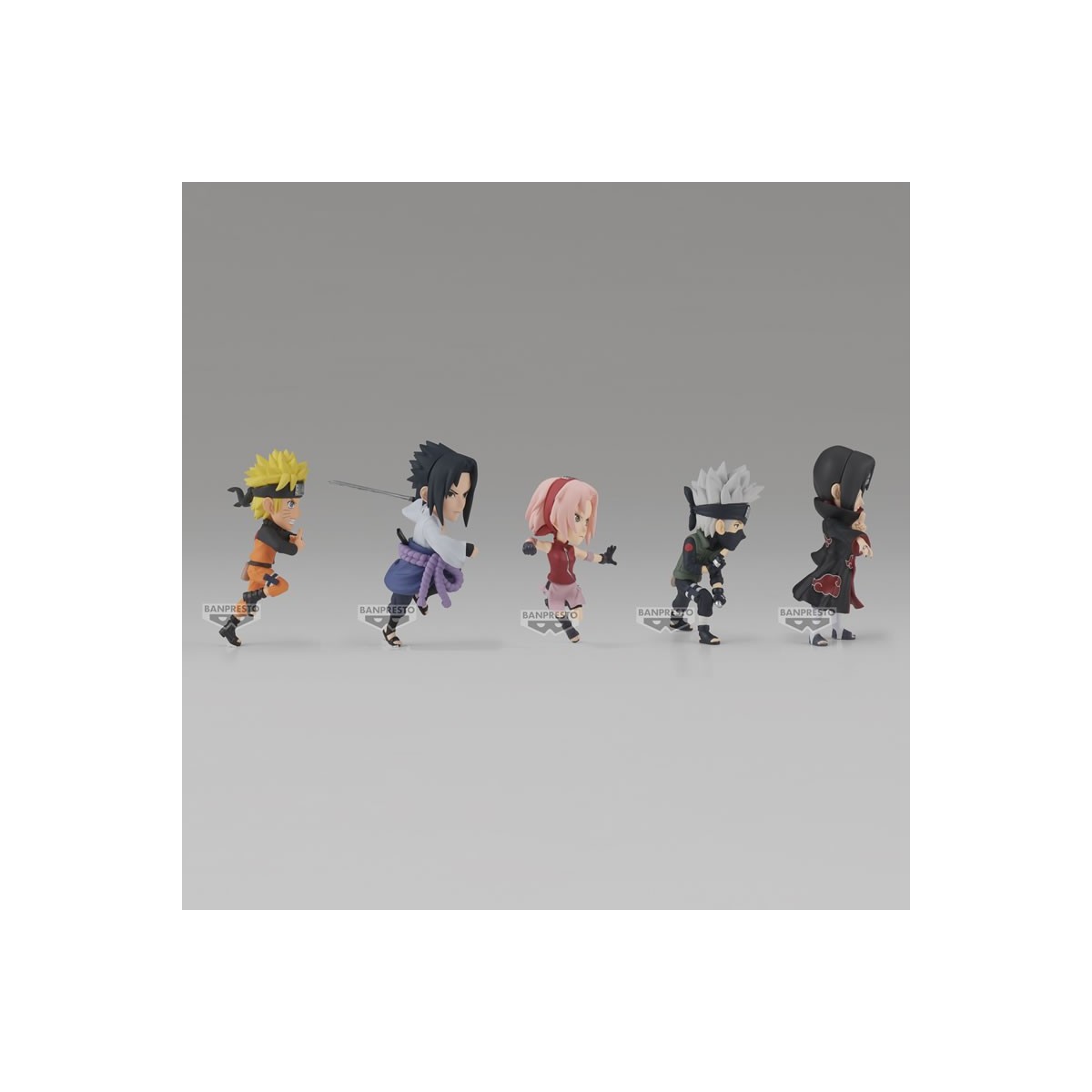 Banpresto Naruto - WCF NARUTO SHIPPUDEN - Serie von 5 Figuren