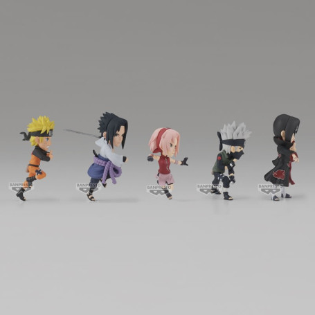 Banpresto Naruto - WCF NARUTO SHIPPUDEN - Serie von 5 Figuren