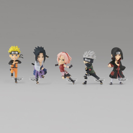 Banpresto Naruto - WCF NARUTO SHIPPUDEN - Serie von 5 Figuren