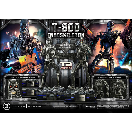 Prime 1 - Terminator 2 Judgment Day - T800 Endoskeleton Deluxe Version Statue 1/3