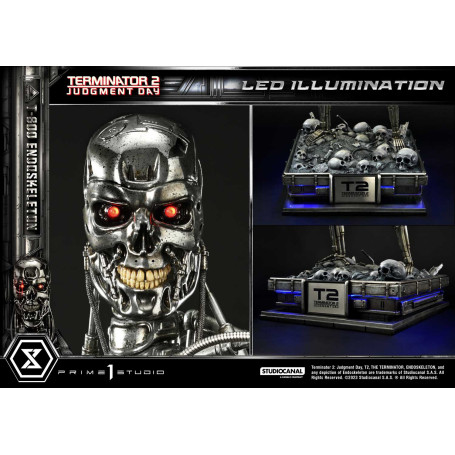 Prime 1 - Terminator 2 Judgment Day - T800 Endoskeleton Deluxe Version Statue 1/3