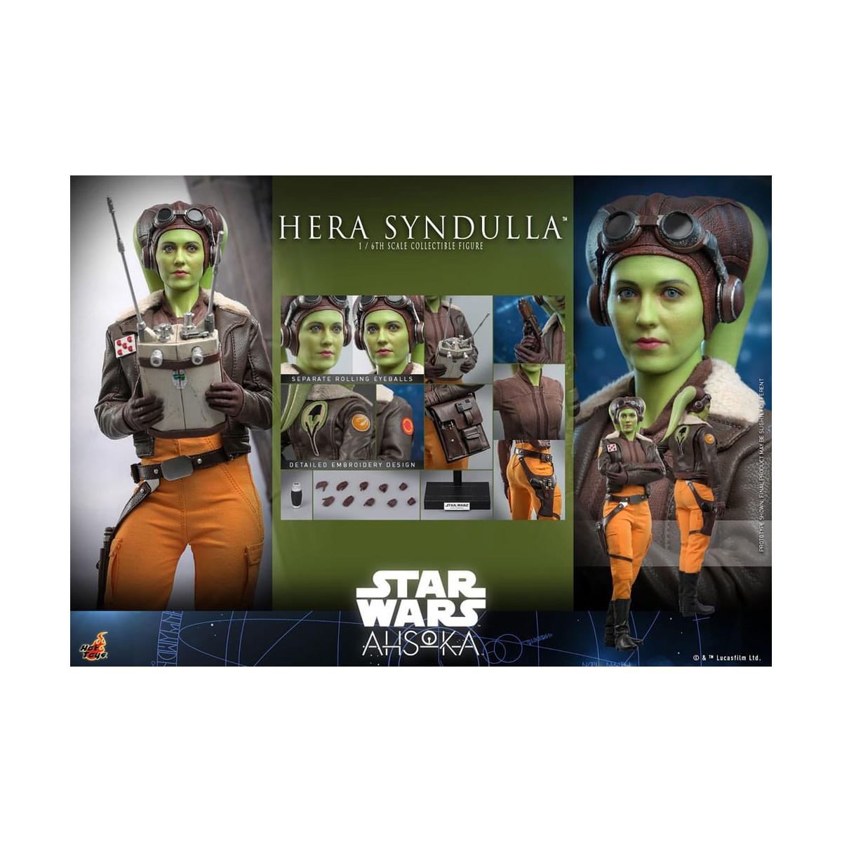 Hot Toys Star Wars Ahsoka - HERA SYNDULLA 1/6