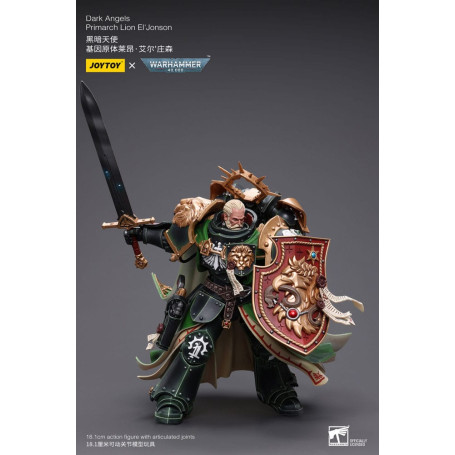 JoyToy Space Marines - Dark Angels - Primarch Lion El' Jonson 1/18 - Warhammer 40K