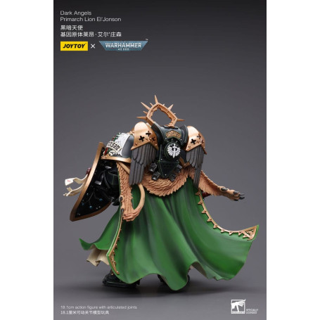 JoyToy Space Marines - Dark Angels - Primarch Lion El' Jonson 1/18 - Warhammer 40K