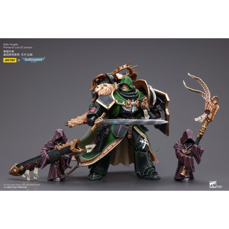 JoyToy Space Marines - Dark Angels - Primarch Lion El' Jonson 1/18 - Warhammer 40K