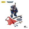 JoyToy Space Marines - Ultramarines - Ultramarines Captain in Gravis Armour 1/18 - Warhammer 40K