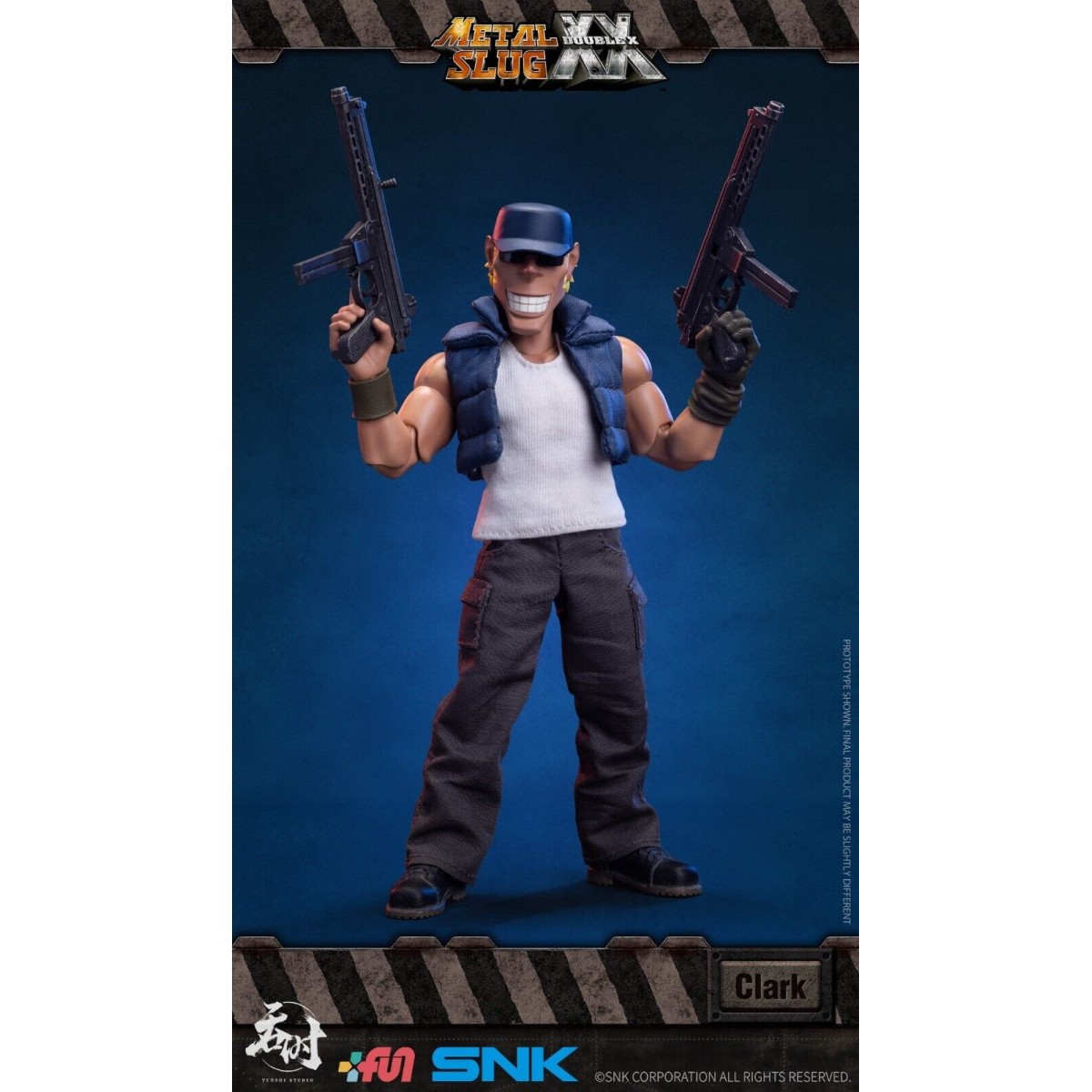Tunshi Studio - Metal Slug XX - Clark Still 1/12 - Ikari Warriors
