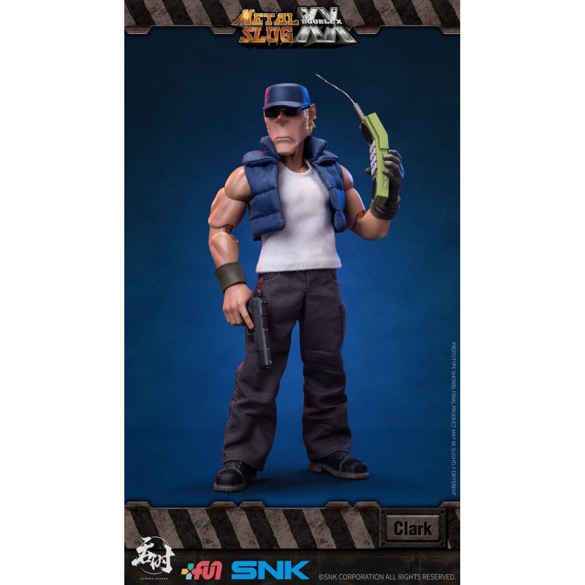 Tunshi Studio - Metal Slug XX - Clark Still 1/12 - Ikari Warriors